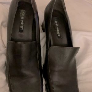 Nine West Chocolate Brown High Heel Shoes sz 9.5❤️